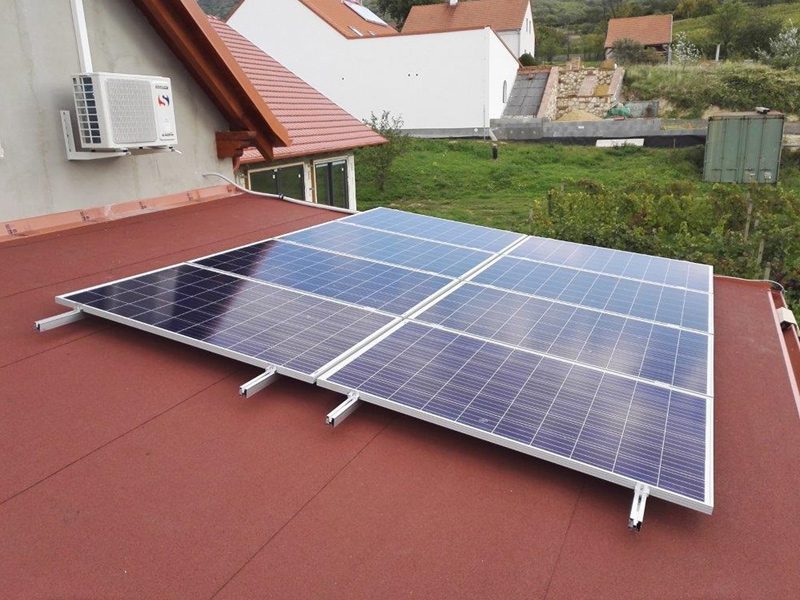 Instalace fotovoltaiky DEKSOLAR - Horní Věstonice